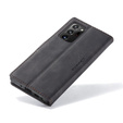 CASEME puzdro pre Samsung Galaxy Note 20 Ultra, Leather Wallet Case, čierne