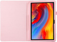Puzdro pre Lenovo Tab M11, bi-fold, s chlopňou, ružové
