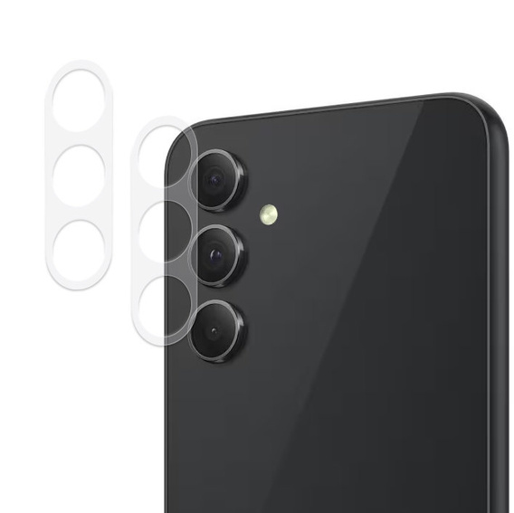 2x tvrdené sklo ERBORD na kameru Samsung Galaxy A54 5G, priehľadné