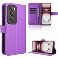 Klapkové puzdro pre Oppo Reno 12 Pro, Wallet Smart Magnet, fialové