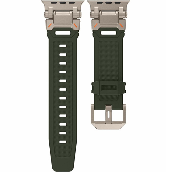 ERBORD ProTech remienok pre Apple Watch 1/2/3/4/5/6/7/8/9/SE/Ultra/Ultra 2 42/44/45/49MM, zelený
