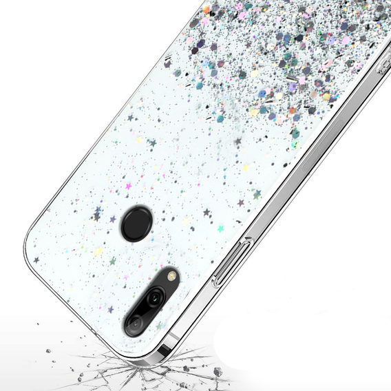 Obal na mobil pre Huawei P Smart 2019, Glittery, priehľadné