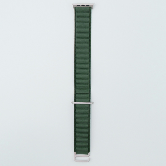 Nylonový remienok pre Apple Watch 1/2/3/4/5/6/7/8/SE/ULTRA 42/44/45/49 mm, zelený