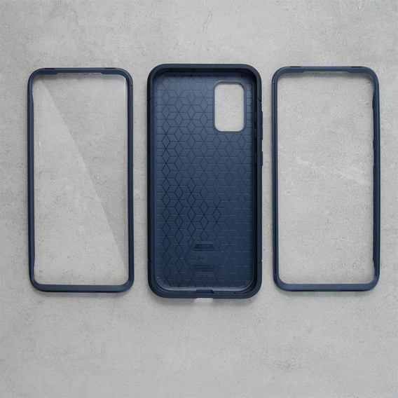 Obal na mobil pre Samsung Galaxy S20+ Plus, Suritch Basic (Two Frames), modré