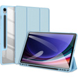 Puzdro pre Samsung Galaxy Tab S10 Lite / S10 FE / S9 FE, Dux Ducis TOBY, modré