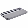 Puzdro pre Samsung Galaxy S25+ Plus, Carbon Fiber MagSafe, sivé