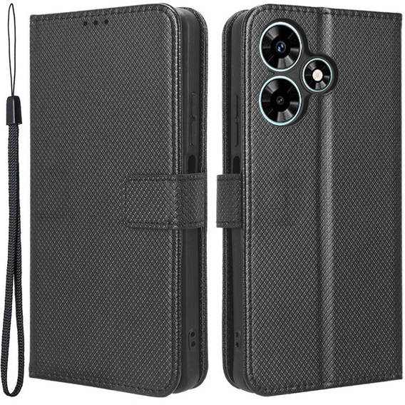 Klapkové puzdro pre Infinix Hot 30, Wallet Smart Magnet, čierne
