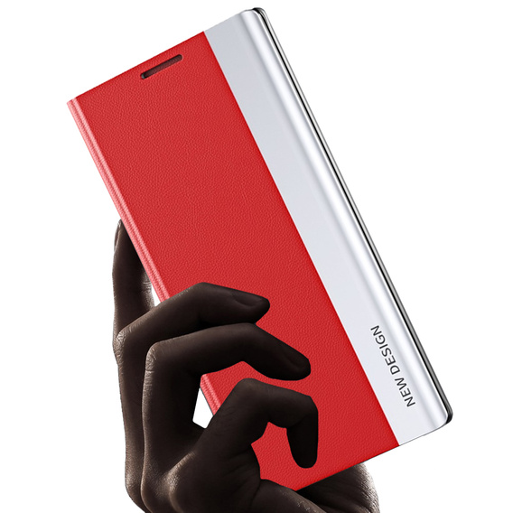 Klapkové puzdro pre Xiaomi 12 / 12X, Side Magnetic, červené