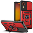 Obal na mobil pre Samsung Galaxy Xcover 7, CamShield Slide, červené