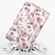 Obal na mobil pre Samsung Galaxy Tab S7 FE, Suritch Full Body Marble, ružové