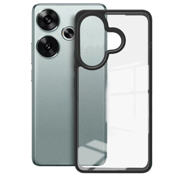 Obal na mobil pre Xiaomi Poco F6, Fusion Hybrid, čierne