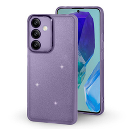 Obal na mobil pre Samsung Galaxy M55 5G, Glittery Powder, fialové