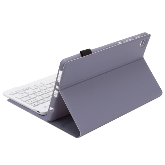 Puzdro + klávesnica Samsung Galaxy Tab A7 Lite 8.7 T220 / 225, fialové