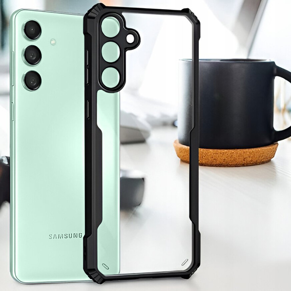 Obal na mobil pre Samsung Galaxy A16, AntiDrop Hybrid, čierne