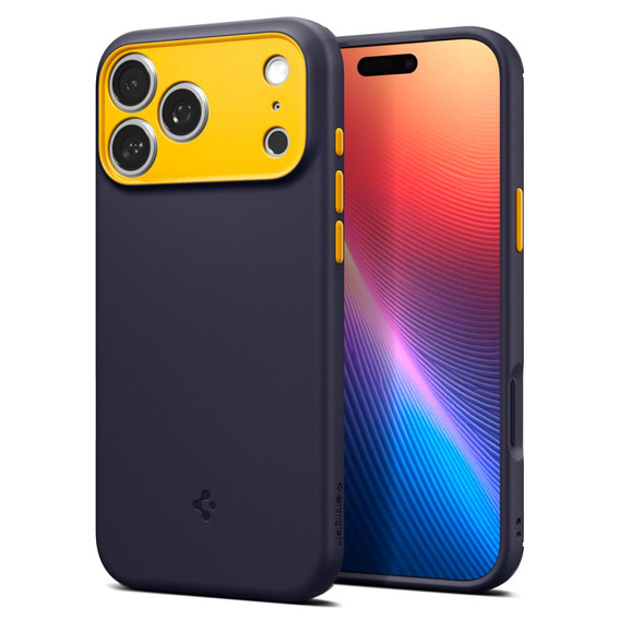 Puzdro Spigen pre iPhone 17 Pro, Nano Pop Mag MagSafe, Blueberry Navy