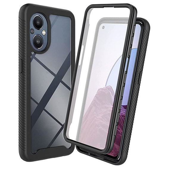 Puzdro pre Oppo Reno7 Lite, Shockproof, s fóliou, modré