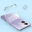 Obal na mobil pre Oppo A40 / Oppo A40m, Dropproof, priehľadné