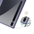 Puzdro pre Samsung Galaxy Tab S7 Plus / Tab S7 FE, Smartcase Hybrid, so slotom na stylus, fialové