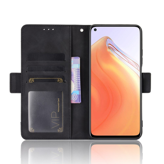 Klapkové puzdro pre Xiaomi Mi 10T 5G/10T Pro 5G, Card Slot, čierne