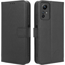 Klapkové puzdro pre Xiaomi Redmi Note 12S 4G, Wallet Smart Magnet, čierne