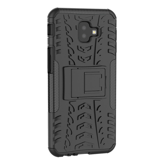 Obal na mobil pre Samsung Galaxy J6+ Plus, Tire Armor, čierne