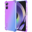 Puzdro pre Realme 10 4G, Gradient Dropproof, Fialová / modrá