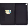 Obal na mobil pre Samsung Galaxy Tab A7 10.4 2020 T500 T505, butterflies, fialové
