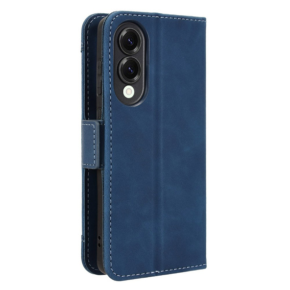 Klapkové puzdro pre Samsung Galaxy S25 Edge, Card Slot, tmavomodré