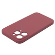 Obal na mobil pre iPhone 15 Pro, Silicone Lite, červené