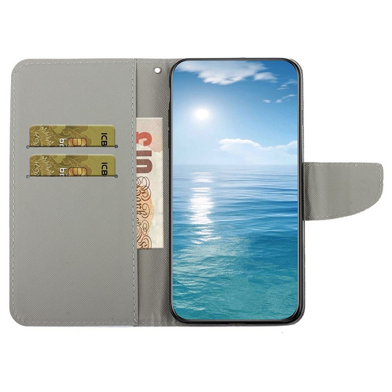Klapkové puzdro pre Xiaomi Redmi 13C / Poco C65, Wallet, Kaleidoscope, pestrofarebný