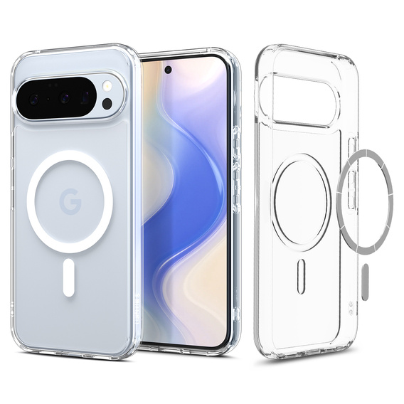 Spigen Ultra Hybrid MagSafe puzdro pre Google Pixel 10 Pro XL, číre/biele