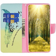Klapkové puzdro pre Samsung Galaxy A55 5G, Wallet, Feather, modré