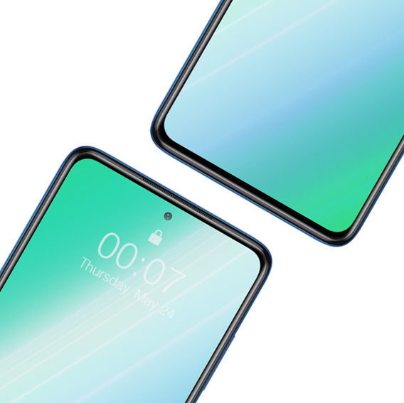 2x tvrdené sklo pre Poco X3 NFC/X3 Pro, ERBORD 3D pre celý displej