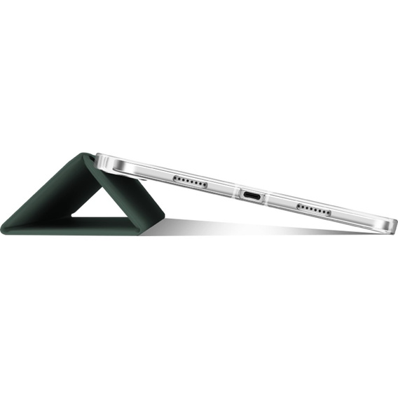 Puzdro pre iPad Pro 11 2022 / 2021 / 2020, Smartcase Hybrid, so slotom na stylus, tmavozelené