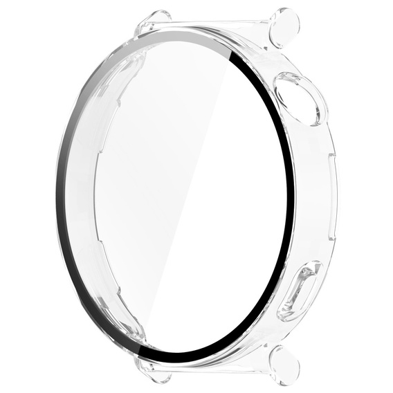 Puzdro 2v1 + tvrdené sklo pre Huawei Watch GT 5 Pro 42mm, priehľadné