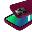 Obal na mobil pre iPhone 14 Pro, Silicone Lite, červené