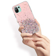 Obal na mobil pre Xiaomi Mi 11 Lite / Mi 11 Lite 5G / 11 Lite 5G NE, Glittery, ružové