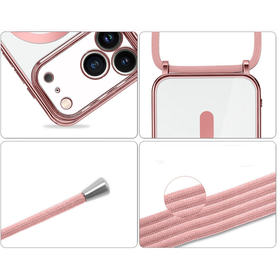 Puzdro Electro MagSafe so šnúrkou pre iPhone 17 Pro Max