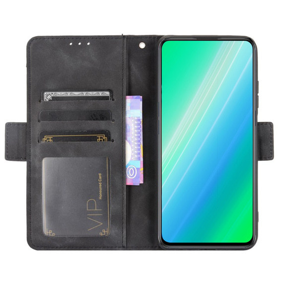 Klapkové puzdro pre Huawei Nova 10 Pro 4G, Card Slot, čierne