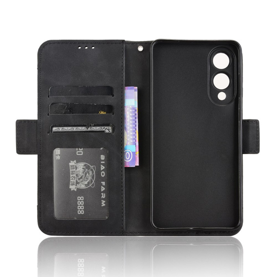 Klapkové puzdro pre Samsung Galaxy S25 Edge, Card Slot, čierne