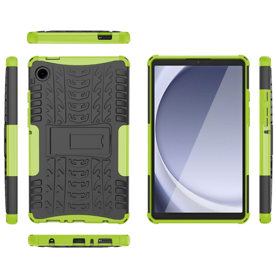 Obal na mobil pre Samsung Galaxy Tab A9, Tire Armor, zelený