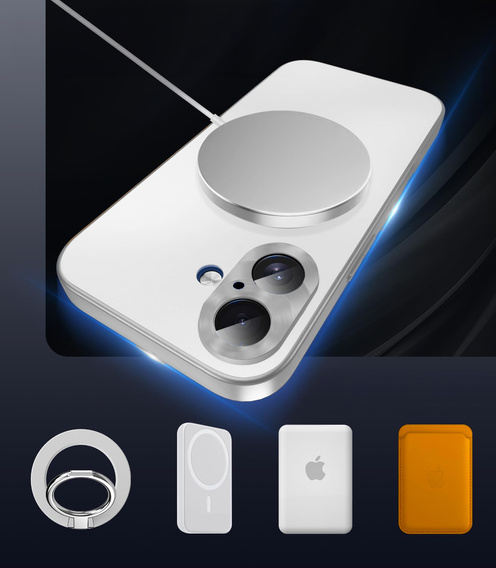 Puzdro s nepriehľadným sklom, s MagSafe pre iPhone 17