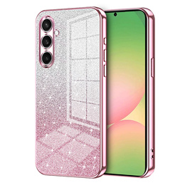 Glitter Case CamShield pre Samsung Galaxy A57 5G, ružový