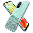 Obal na mobil pre Xiaomi Redmi 12C, Glittery, zelený