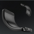 Obal na mobil pre Samsung Galaxy M55 5G, Carbon, čierne