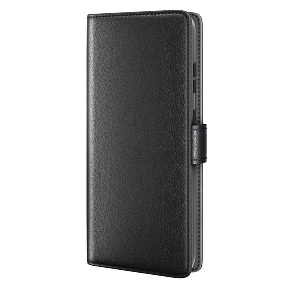 Flipové puzdro pre Samsung Galaxy A35 5G, Split Leather, čierne