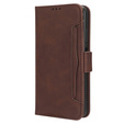 Klapkové puzdro pre TCL 40 NxtPaper, Card Slot, hnedé