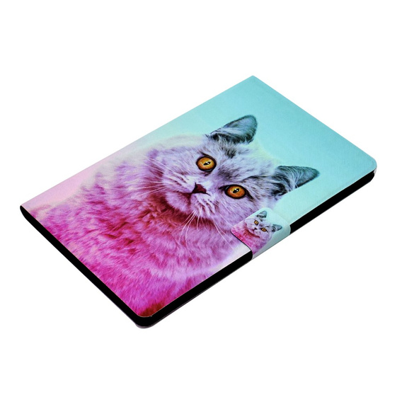 Obal na mobil pre Samsung Galaxy Tab A9 X110 / X115, pink cat