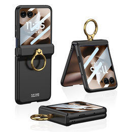 Puzdro so stojanom a ochranou pántov pre Motorola Razr 60 Ultra 5G