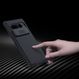 Puzdro pre Google Pixel 7 Pro 5G, pancierované Nillkin, CamShield Pro, čierne